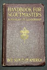 BSA HANDBOOK FOR SCOUTMASTERS LEADERSHIP MANUAL 2ND HANDBOOK 18TH IMPRINT 1932 picture
