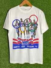 SALE_ Vintage 1992 USA Olympic Basketball Dream Team T-Shirt S-5XL Gift Fans picture