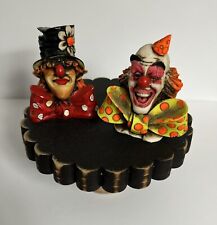 Vintage Artifice Ottanta Clown Figurine Set Made In Italy picture