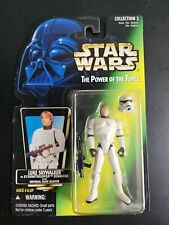 Vintage Star Wars Power of the Force Luke Skywalker in Stormtrooper Disguise picture