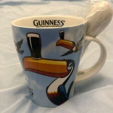 Guinness Coffee Mug-Cup - Spoon -Toucan Bird Good Things Comes To Those Who Wait picture