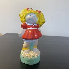 Vintage 1984 OAA Inc Cabbage Patch Kids PVC Blonde Hair Fed Dress Girl Figurine picture