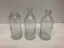 3 Vintage Glass Acid Bottles for Soda Acid Fire Extinguishers picture