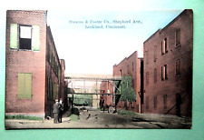 1910 LOCKLAND / CINCINNATI OHIO-STERNS AND FOSTER CO,  PICTURE POSTCARD picture