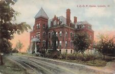 Postcard ~ Lincoln, Illinois, I.O.O.F. Home - 1908 picture