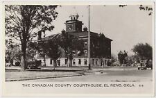 Canadian County Court House, El Reno, Oklahoma RPPC picture