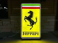 Ferrari Dealership Vintage Lighted Car / Automotive Sign Memorabilia picture