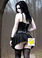 Busty Big Butt Mature Naked Women Hot Sporty Female GOTH Sweet 5X7 Print BH210 picture