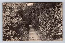 Buck Hill Falls GA-Georgia, Golf Path, Antique, Vintage c1922 Postcard picture