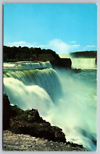 Niagara Falls Canada American Falls and Horseshoe Falls Prospect Point Postcard picture