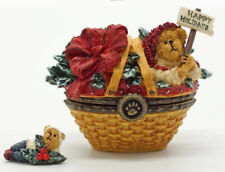 Boyds Treasure Box~2006 Christmas Collection~Holly Basket~Limited Edition~NIB~❤️ picture