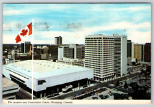 c1960s Convention Center Winnipeg Canada Vintage Postcard Continental picture