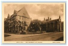 c1940's Swift Hall The University Of Chicago Illinois IL, Bond Chapel Postcard picture