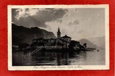 cpa Italy COMO - Lake Maggiore - Fishermen's Island - Light Effect (1913) picture