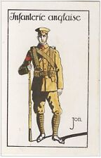 2 Illustrated CPA Joel Guerre 1914-18 Scottish English Infantry (14583) picture