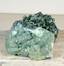 Green Prehnite Crystal Mineral from Morocco  212   grams picture