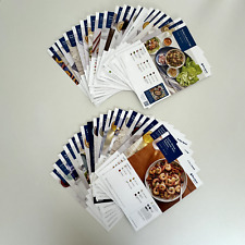 LOT OF 40 BLUE APRON RECIPE CARDS – COMPLETE MEALS FOR TWO – FAST,  picture