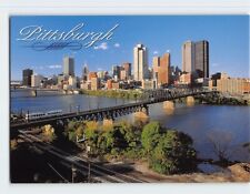 Postcard Downtown Pittsburgh Pennsylvania USA picture