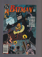 BATMAN #458 (1990) NEWSSTAND FIRST MEET HAROD COVER APPEREANCE picture