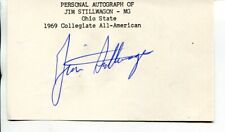 OHIO STATE football CFL Toronto Argonauts  JIM STILLWAGON signed AUTOGRAPH 4870 picture