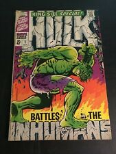 Incredible Hulk Annual #1, GD+ 2.5, Jim Steranko Cover; Inhumans picture
