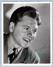 ORIGINAL MICKEY ROONEY SIGNED 8X10 PHOTO picture