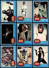 1977 Topps Star Wars Series 1 Blue Cards - Fair to EX Singles - updated 6/2024 picture