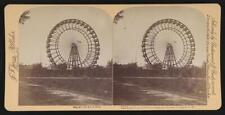 Distant view of the Great Ferris Wheel, World's Fair, Chicago, U.S.A. picture