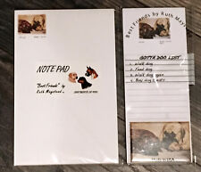 NEW English Mastiff 3-Pc Gift Set List Note Pad Fridge Magnet Dog Gentle Giant picture