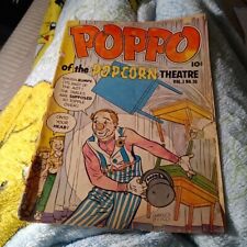 Poppo of the Popcorn Theatre #10 Golden Age 1955 clown advertising promotional picture
