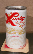 1970S SPANISH BOTTOM OPEN LUCKY CERVEZA PULL TAB BEER CAN GENERAL 2 CITY EMPTY picture