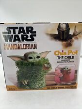 New Chia Pet Star Wars: The Mandalorian - The Child Baby Yoda Decorative Planter picture