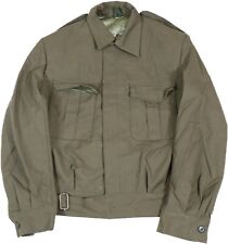 Medium - Authentic Greek Army IKE Field Jacket Uniform OD Green Military Shirt picture