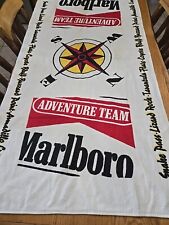 Vintage 1990s Marlboro Oversized Beach Towel Adventure Team Compass picture