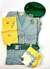 Vintage 1940s Girl Scout Complete Uniform Set picture