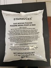 New Starbucks 3.9lb Bar Mocha Powder 1.77 kg Sealed -New BBD Nov 22nd 2023 picture