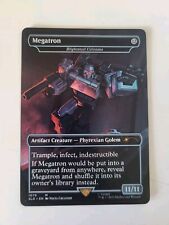 Megatron / Blighsteel Colossus Borderless Secret L'Air NM English MTG picture