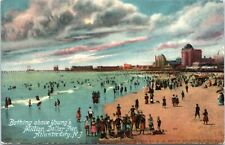 Postcard NJ Atlantic City - Bathing above Young's Million Dollar Pier picture