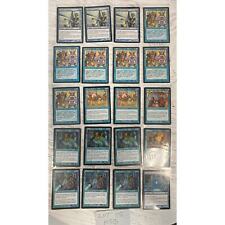MTG Magic The Gathering 20 Card Lot Neurok Transmuter, Portent, Power Taint picture