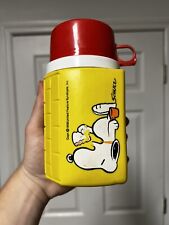 Rare Vintage 1958 Peanuts Schultz  Snoopy Thermos, Complete picture