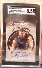 2023 Marvel Shang-Chi /The Legend of Ten Rings Florian Munteanu #A-2 Auto SGC8.5 picture