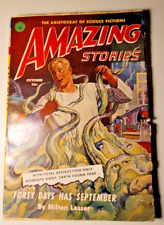 Amazing Stories October 1952 High Grade picture