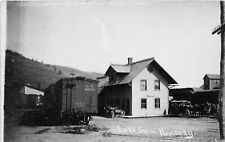 PC1/ Naples New York RPPC Postcard c1910 Lehigh Valley Railroad Depot 34 picture
