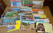 odd lot of postcards from an estate sale - sent from various places around world picture