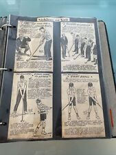 SUPER RARE Vintage 1960s Jack Nicklaus & Arnold Palmer Golf Newspaper Clippings picture