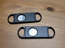 2 Pack 60 Ring Gauge Cigar Cutter High Quality Stainless Steel Guillotine Blade picture