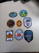 Lot Of 8 Vintage Boy Scouts Patches picture