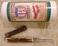 Great Eastern Cutlery GEC 053121 Keychain Knife 05 Gnarly Sambar Stag Sheepsfoot picture