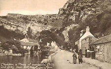 Cheddar,U.K.Village Scene,Near Weston-Super-Mare,Somerset,c.1909 picture