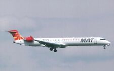MAT Macedonian Airlines CRJ 900 Z3-AAG @ Zurich 2006 - postcard picture